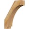 Ekena Millwork 4"W x 14"D x 18"H Imperial Rough Sawn Knee Brace, Western Red Cedar BRC04X14X18IMP00RWR - alternate 1